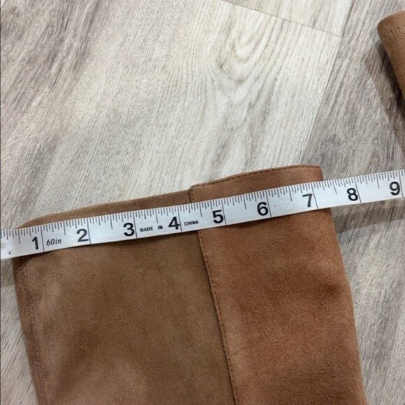 Nine West suede leather Elegant Tan Knee-High Women's Boots size 9 - Picture 10 of 10